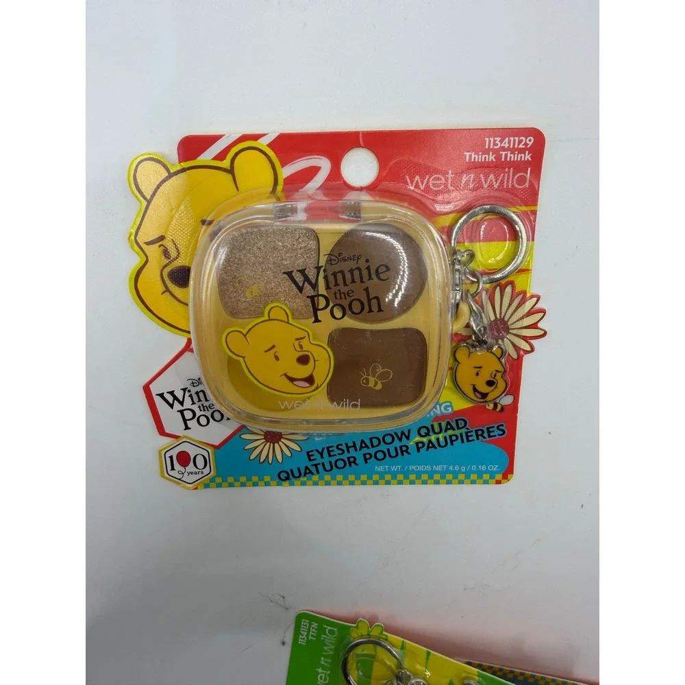Wet n Wild Unisex OS Winnie the Pooh Eyeshadow Quad‎ Think Think Keychain Disney